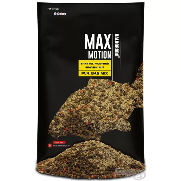 Haldorádó Max Motion PVA Bag Mix Cacahuète Espagnole 600gr