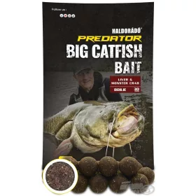   Haldorádó Catfish Bait Boilie 30+ Foie-Monster Crab Boilie pour silure 1kg