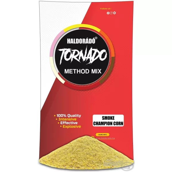 Haldorádó Tornade Fumée Mix Méthode Champion Maïs 500gr