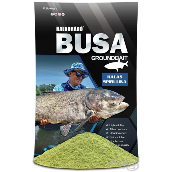 Haldorádó Busa Spiruline de Poisson Amorce 1kg