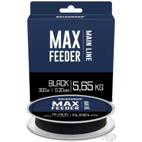   Haldorádó Max Feeder Black 0,20mm 300m Monofil Ligne principale