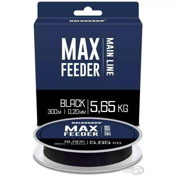 Haldorádó Max Feeder Black 0,20mm 300m Monofil Ligne principale