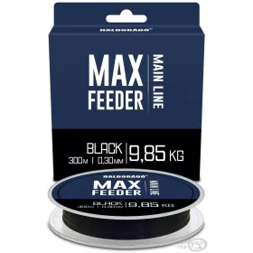   Haldorádó Max Feeder Black 0,30mm 300m Fil de pêche monofilament principal