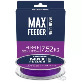   Haldorádó Max Feeder Purple 0,25mm 300m Monofil Ligne principale