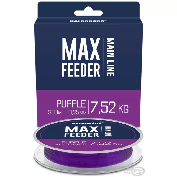 Haldorádó Max Feeder Purple 0,25mm 300m Monofil Ligne principale