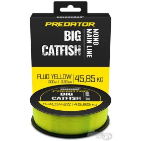   Haldorádó Predator Catfish Line Mono Fluo Yellow 0,80mm 300m Ligne principale monofilament