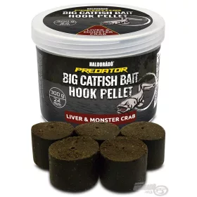   Haldorádó Catfish Bait Hook Pellet 24mm Liver-Monster Crab Pellet hameçon percé 300gr