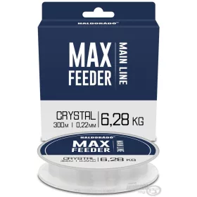   Haldorádó Max Feeder Crystal 0,22mm 300m Monofil Fil de Pêche Principal