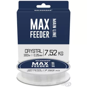   Haldorádó Max Feeder Crystal 0,25mm 300m Monofil Fil de Pêche Principal