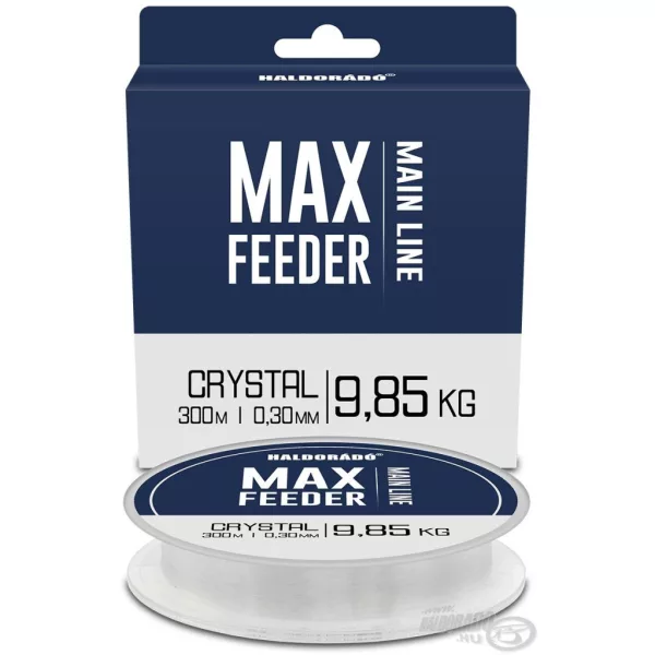 Haldorádó Max Feeder Crystal 0,30mm 300m Monofil Ligne Principale