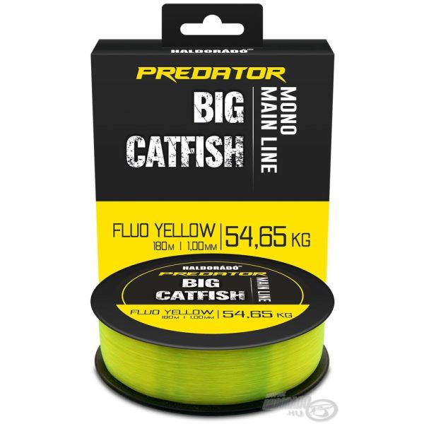Haldorádó Predator Catfish Line Mono Fluo Yellow 1,00mm 180m Ligne principale monofilament