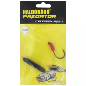   Haldorádó Catfish Rig 9 Pop-Up Bas de ligne pour silure aux sangsues 100cm