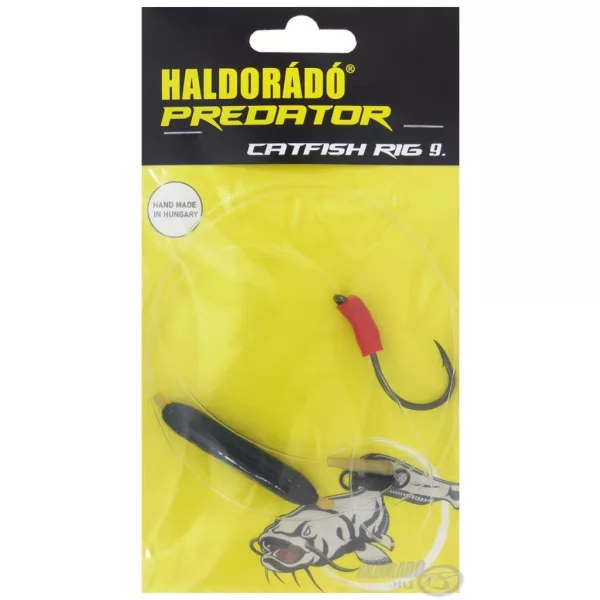 Haldorádó Catfish Rig 9 Pop-Up Bas de ligne pour silure aux sangsues 100cm