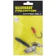 Haldorádó Catfish Rig 9 Pop-Up Bas de ligne pour silure aux sangsues 100cm