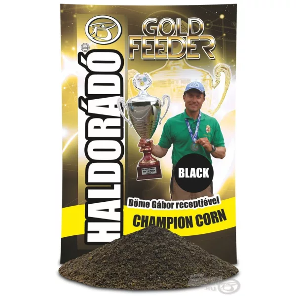 Haldorádó Gold Feeder Champion Corn Black Amorce 1kg