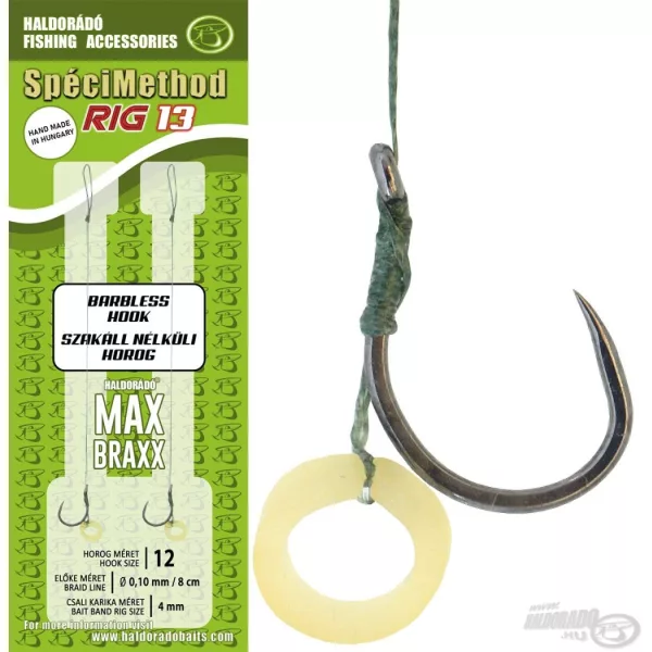 Haldorádó SpéciMethod Rig13 Braid Hameçon pré-monté 2pcs