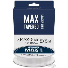   Bas de ligne monofil Haldorádó Max Tapered Leader 0,26-0,57mm 5x15m