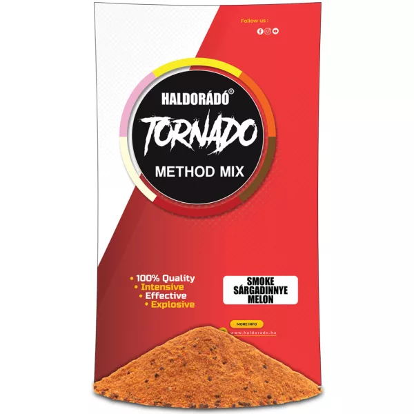 Haldorádó Tornado Smoke Method Mix Sárgadinnye Etetőanyag 500gr