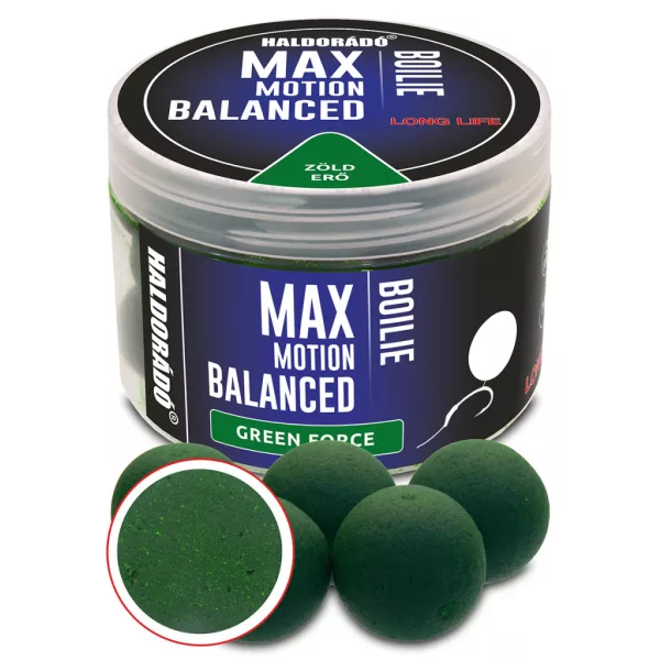 Haldorádó Max Motion Boilie Balanced Green Force 20mm Wafters 70gr