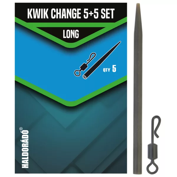 Haldorádó Kwik Change Set Long Gyorskapocs Gumicsővel 5db