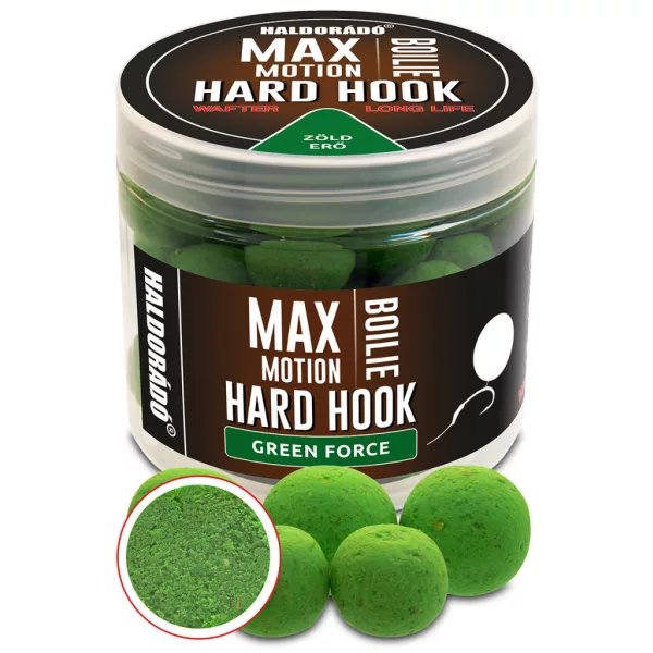 Haldorádó Max Motion Boilie Hard Hook Green Force 16-20mm  Wafter 100gr