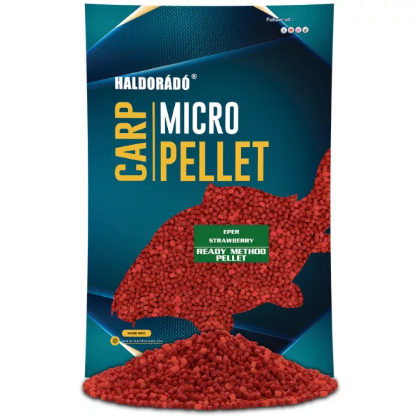 Haldorádó Eper Ready Method Pellet 600gr
