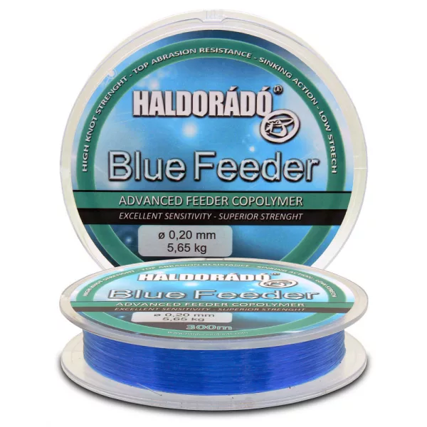 Haldorádó Blue Feeder 0,20mm 300m Monofil ligne principale - bleu