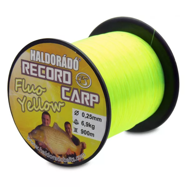 Haldorádó Record Carp Fluo Jaune 0,22mm 900m Ligne principale monofilament