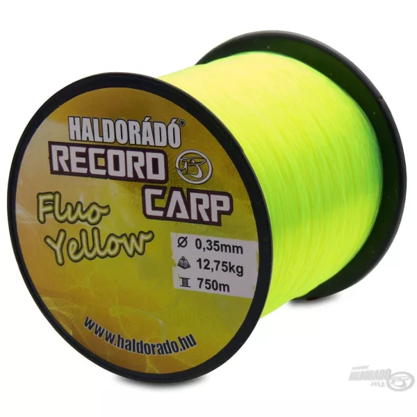 Haldorádó Record Carp Fluo Jaune 0,25mm 900m Ligne principale monofilament