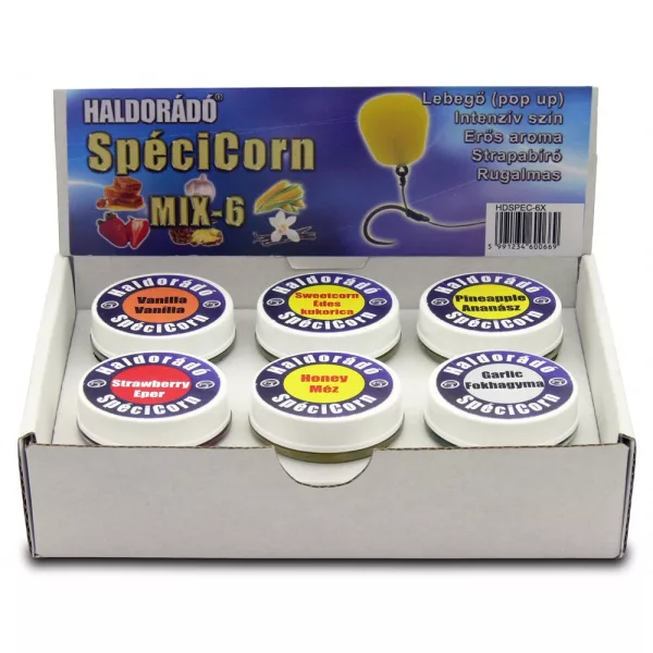 Haldorádó SpéciCorn - MIX-6 / 6 saveurs dans une boîte