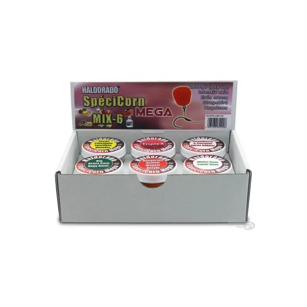 Haldorádó SpéciCorn Mega - Mix-6/6 saveurs dans une boîte