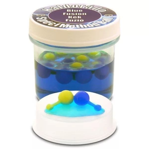 Haldorádó SpéciMethod Ball Fusion Bleue 12 pièces/pot 7mm appât en caoutchouc
