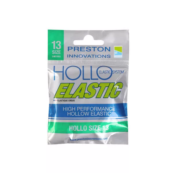 Preston Hollo Elastic Taille 13 Élastique creux