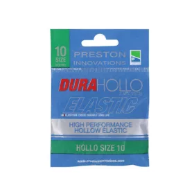   Preston Dura Hollo Elastic Taille 08 Élastique Creux pour Canne au Coup