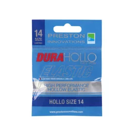   Preston Dura Hollo Elastic Taille 14 Élastique Creux pour Canne au Coup