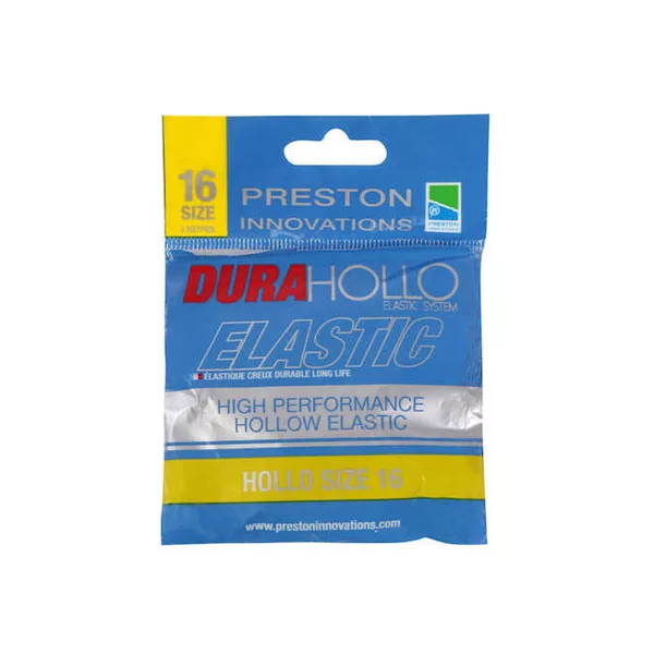 Preston Dura Hollo Elastic Taille 16 Élastique Creux pour Canne au Coup