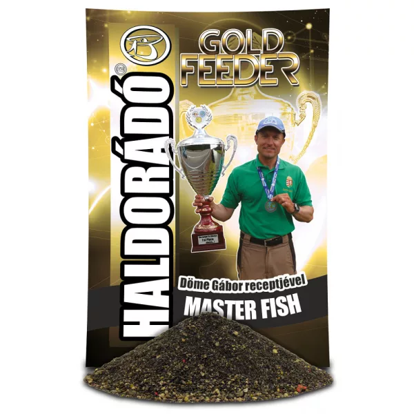 Haldorádó Gold Feeder Master Fish 1kg amorce
