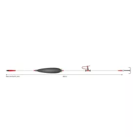 Mikado Silure 200cm 2/0 Monofilament Bas de ligne