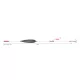 Mikado Mono Silure 200cm 3/0 Bas de ligne pour silure Avec double hameçon