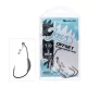 Mikado Jaws Offset Avec vis et plomb 2/0 3gr Hameçon offset barbelé à œillet 3pcs