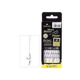   Mikado Method Feeder Xtra Strong à pic à appât 6 à œillet, à ardillon Hameçon monté 8 pièces