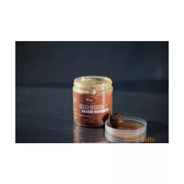 HNV Baits Liver Garlic 20mm Amorce à hameçon pré-trempée 220gr