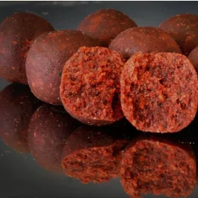   HNV Baits Strawberry Shake Soluble Big Balls Hookbaits Appât soluble pour hameçon 30mm 165gr