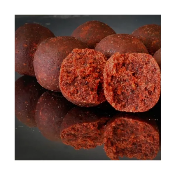 HNV Baits Strawberry Shake Soluble Big Balls Hookbaits Appât soluble pour hameçon 30mm 165gr