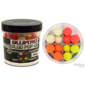   Haldorádó Quatro Fluo Pop Up Boilies 14 mm / 4 saveurs dans une boîte