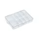 Mivardi HS-022 19x13,4x3,8cm Boîte de pêche aux leurres