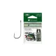 Mikado Sensual Round 6 Hameçon à œillet barbelé simple pour poissons carnassiers 10 pcs