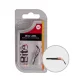 Kit d'anneaux de pointe de feeder Ibite 211 Pile + LED Rouge + Anneau 2.00X6mm