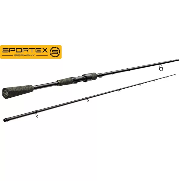 Sportex Illusion 2,45m 10gr Canne à Pêche Spinning 2 Brins