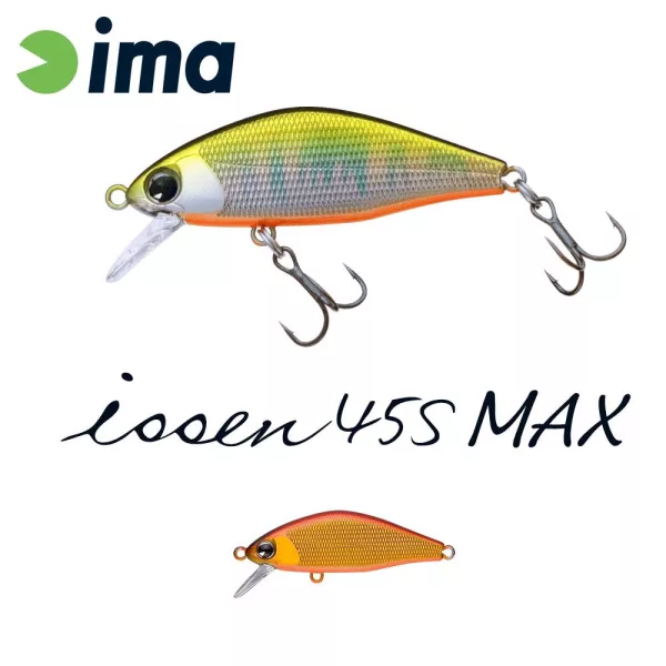 Ima Issen 45S MAX 4,5cm 4gr 001 Red Gold Wobbler